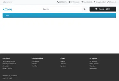 xcore.ge-ის ეკრანის სურათი