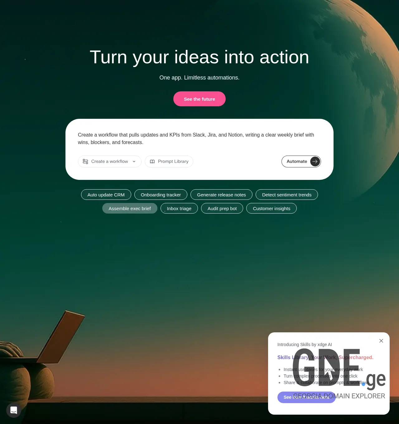 Screenshot of the site xd.ge at 2025-11-30