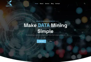 Screenshot of xdata.ge