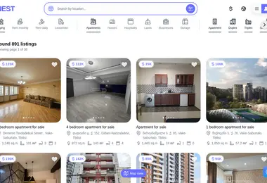 xhome.ge-ის ეკრანის სურათი