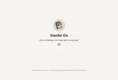 Скриншот xiaofei.ge