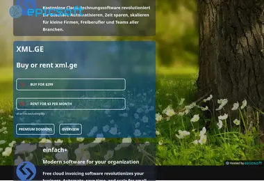 Скриншот xml.ge
