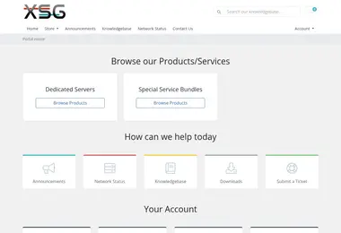 Screenshot of xsg.ge