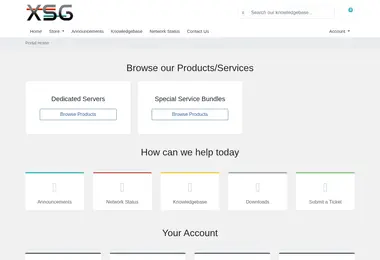 Screenshot of xsg.ge