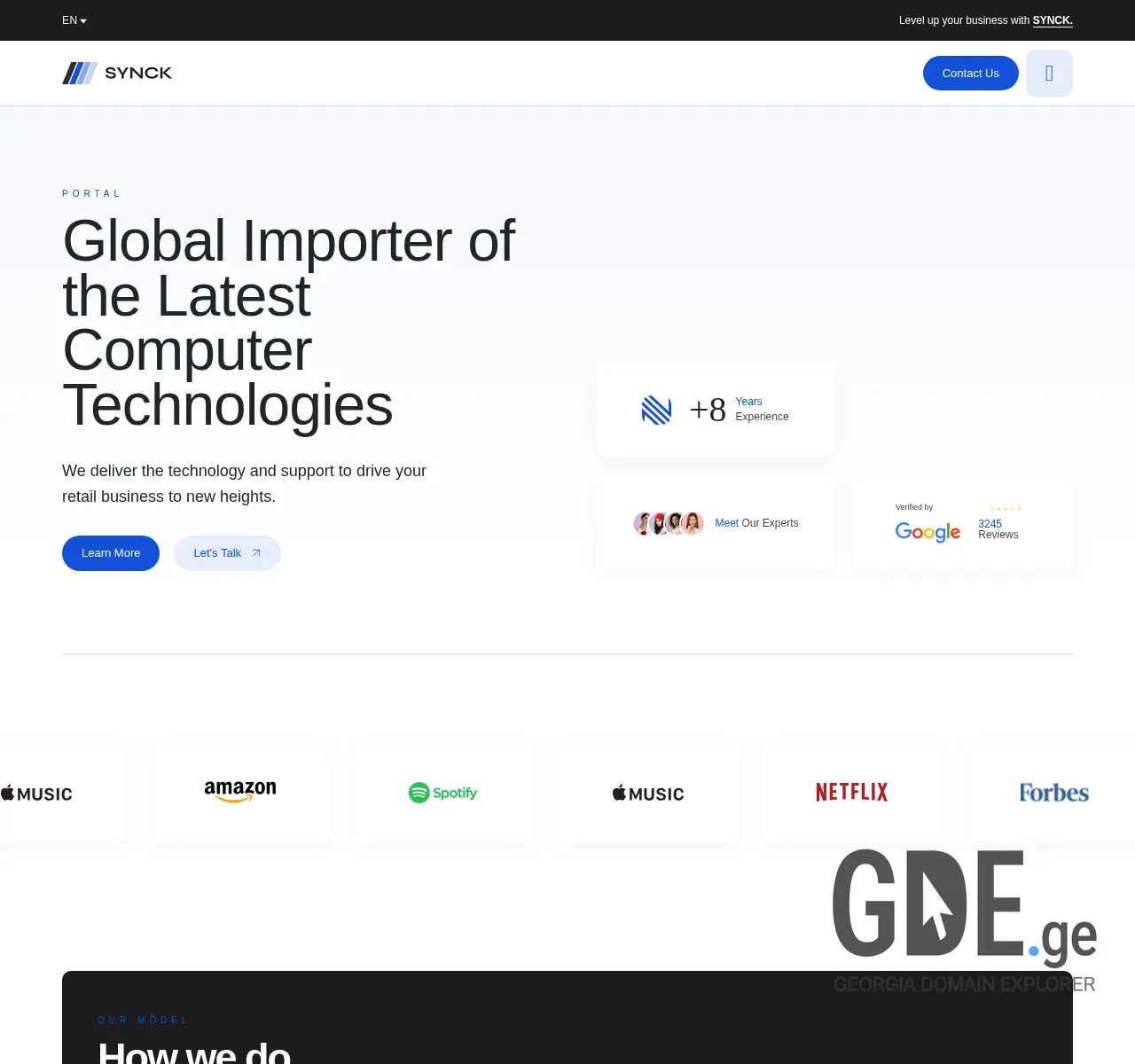 Screenshot of the site xsportal.ge at 2025-11-25