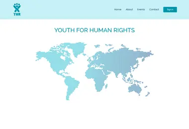 Screenshot of yhr.ge