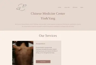 Screenshot of yinyang.ge