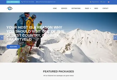 Screenshot of yourhost.ge