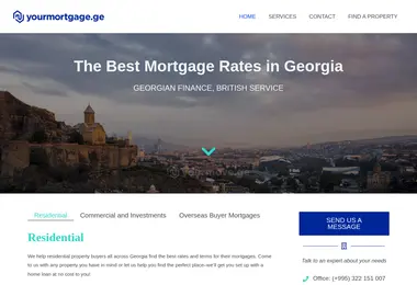 Screenshot of yourmortgage.ge
