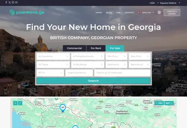 Screenshot of yourmove.ge