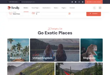 Screenshot of yourtrip.ge
