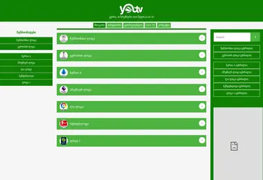 Screenshot of youtv.ge