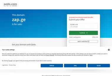 zap.ge-ის ეკრანის სურათი