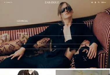 Screenshot of zardouz.ge
