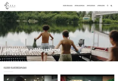 Screenshot of zebrastudio.ge