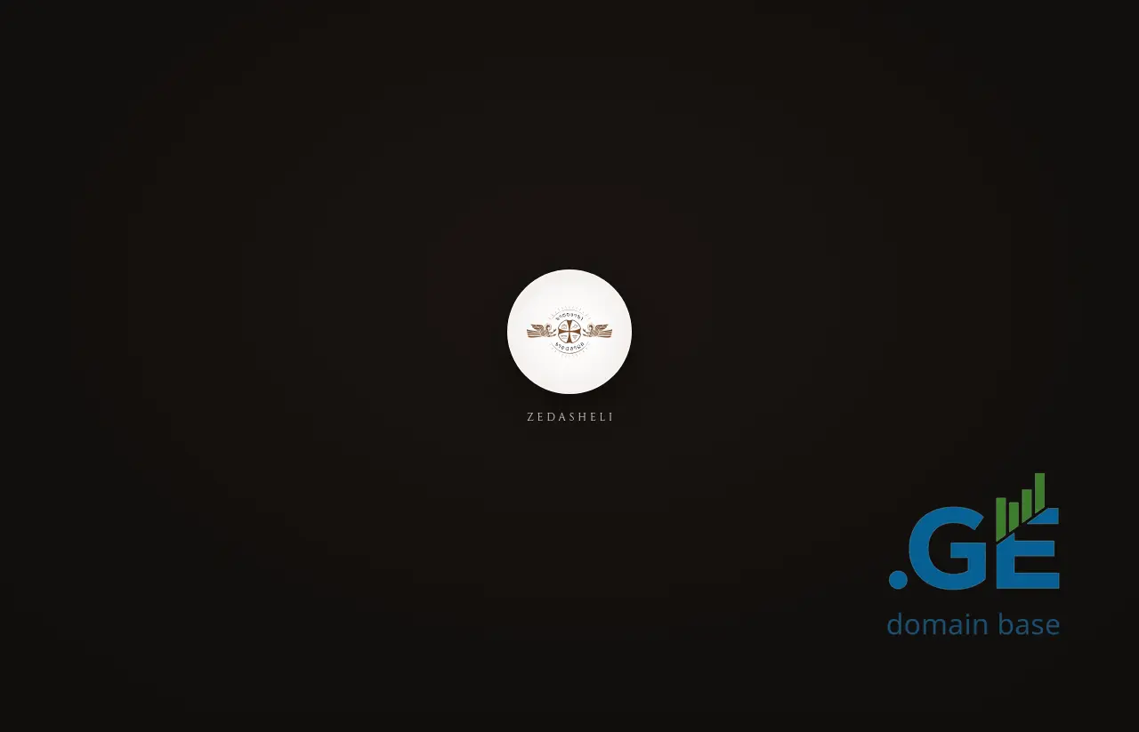 Screenshot of the site zedasheli.ge