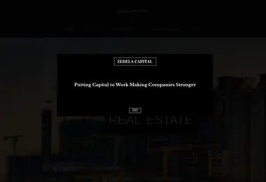 zedelacapital.ge-ის ეკრანის სურათი