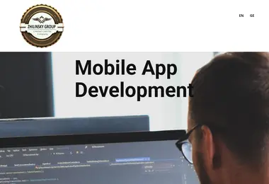 Screenshot of zhilinskygroup.ge