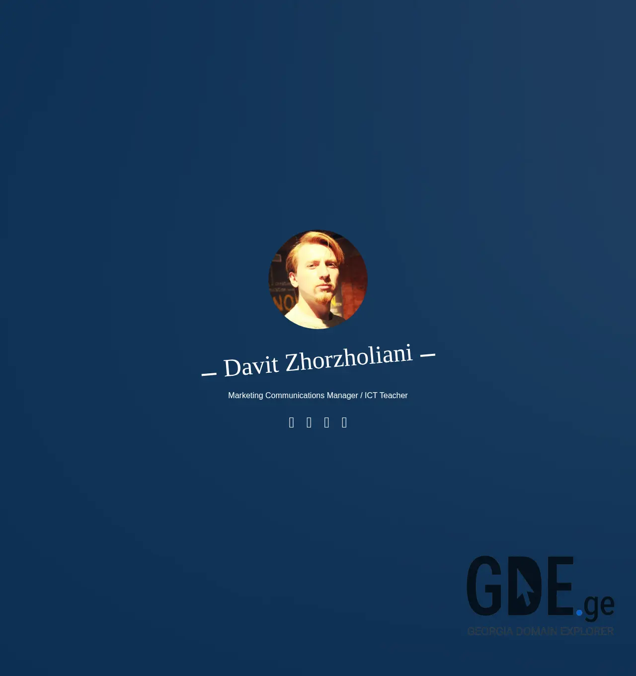 Screenshot of the site zhorzholiani.ge at 2025-11-30