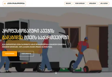 Screenshot of zidva.ge