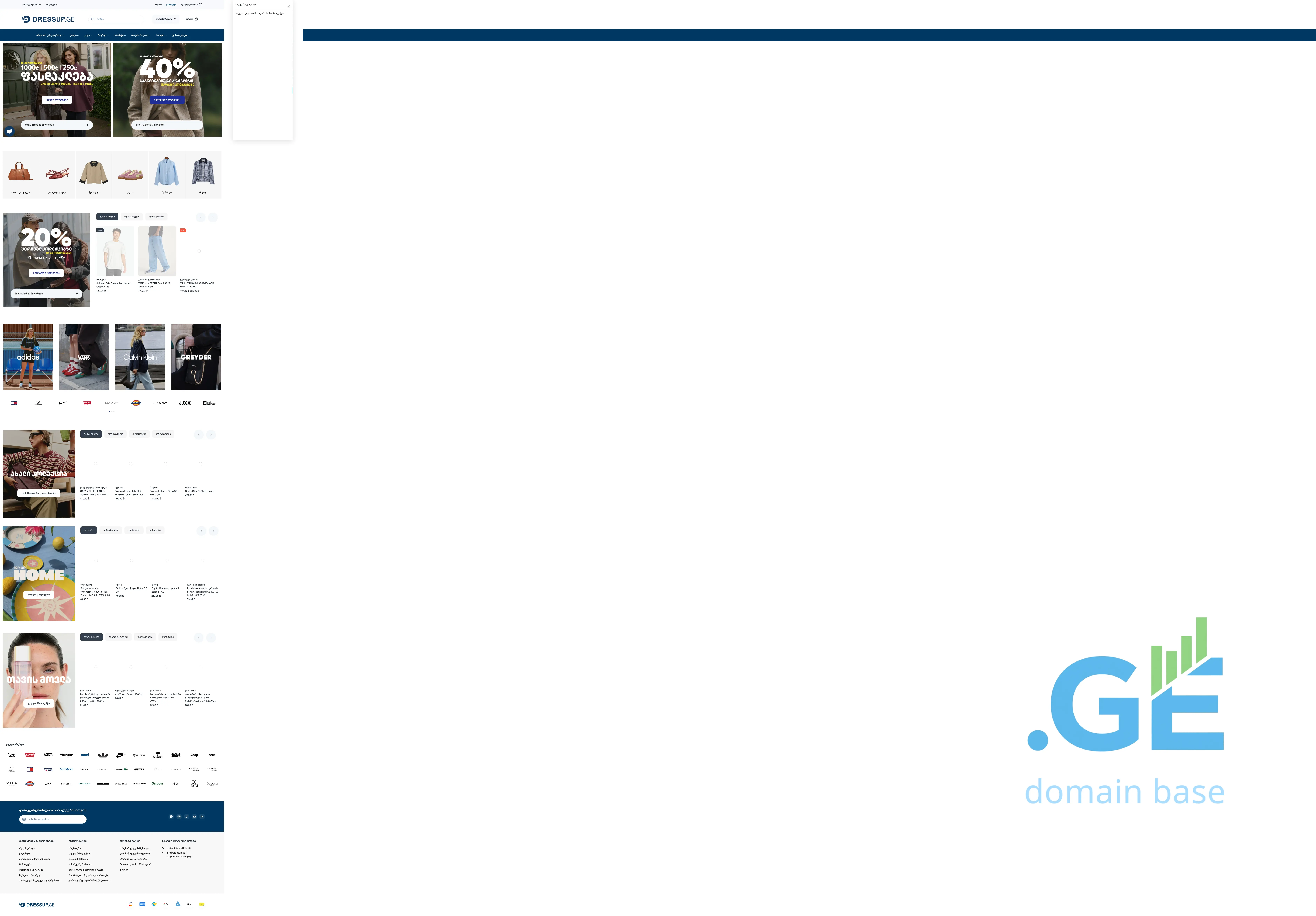 Screenshot of the site zilli.ge