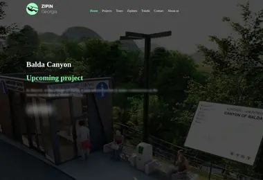 Скриншот zipline.ge