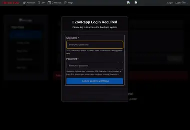 Screenshot of zooapp.ge