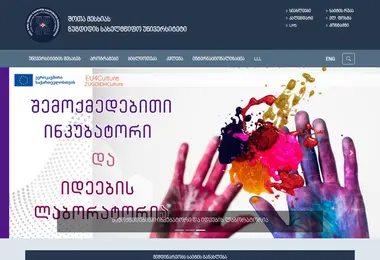 zssu.ge-ის ეკრანის სურათი
